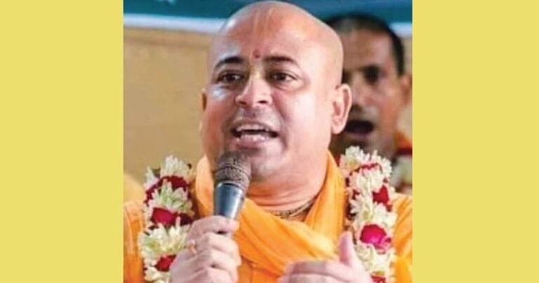 Finally Arrested: Controversial ISKCON Leader Chinmoy Krishna Das Brahmachari in Bangladesh